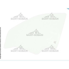 Стекло передней двери левое Dacia Logan (14961000)