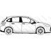 Стекло передней двери правое Citroen C3 (20208000)