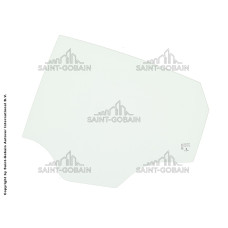 Стекло задней двери левое Seat Ibiza (18274000)